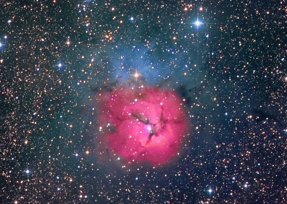 Messier 20, 26.4.2024, 88min, Klostersternwarte